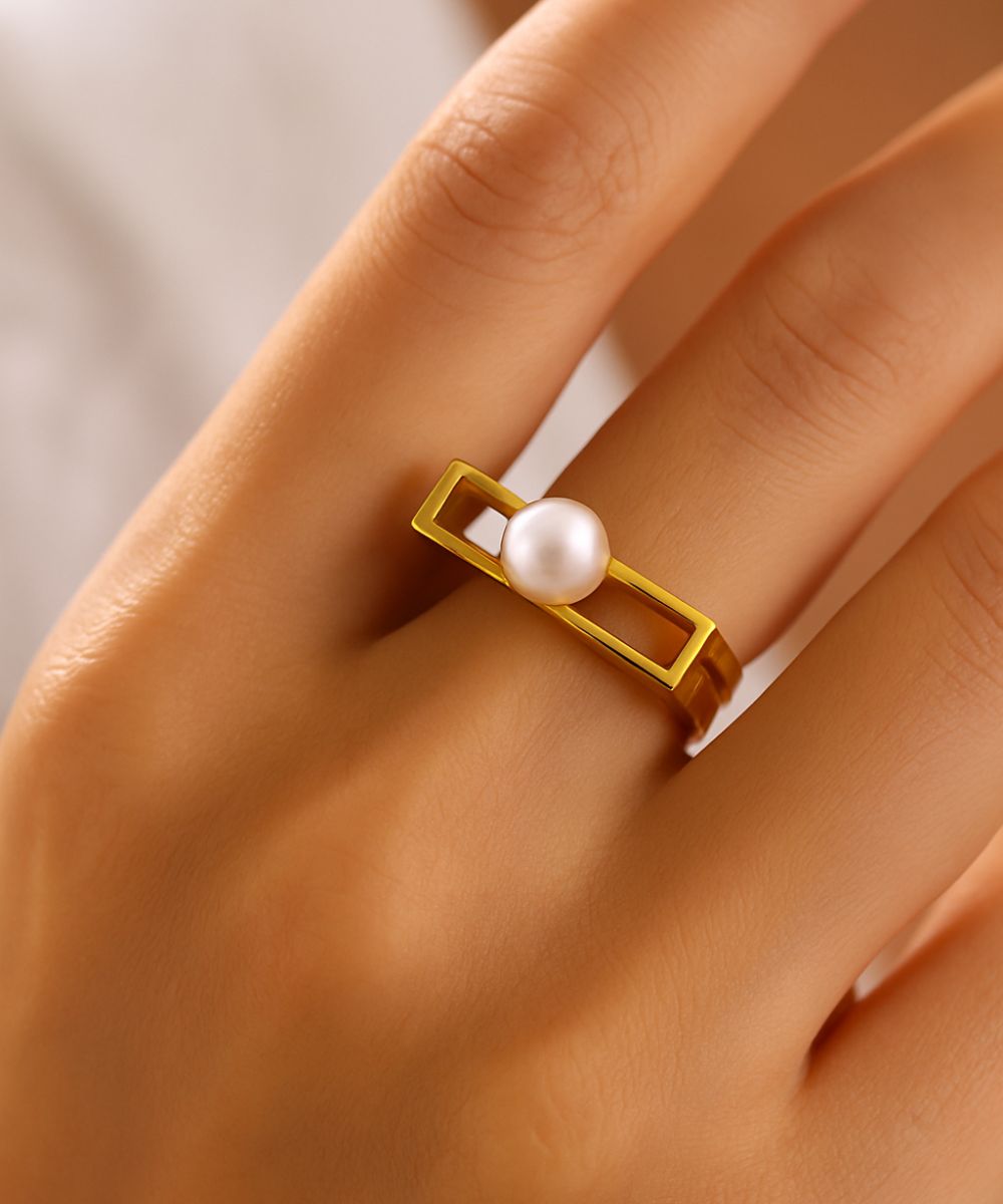 Anello Perla