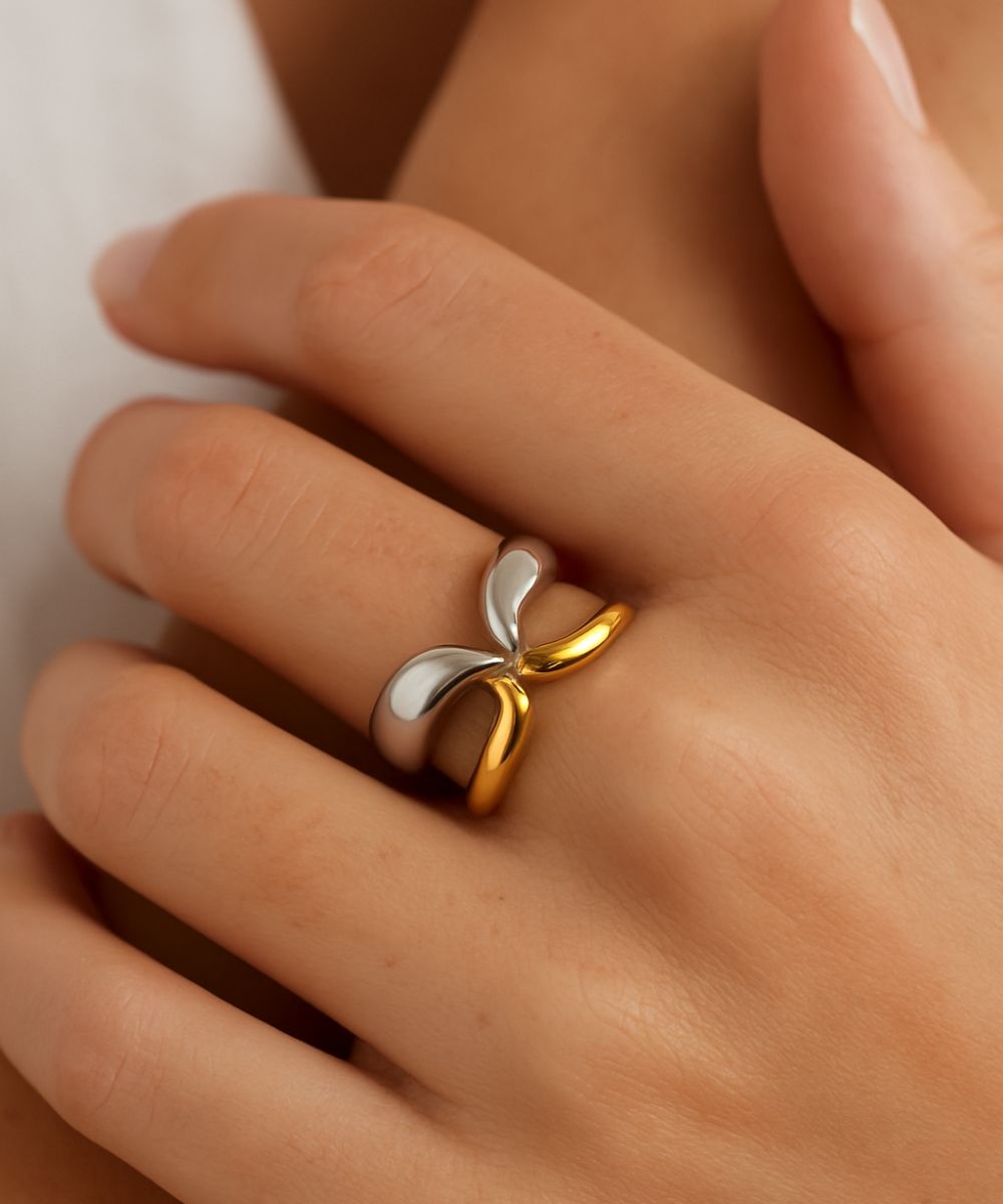 Anello Bicolor Duo