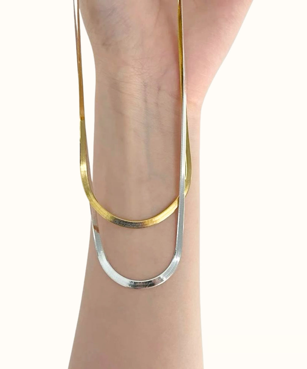 Collana Snake Silver