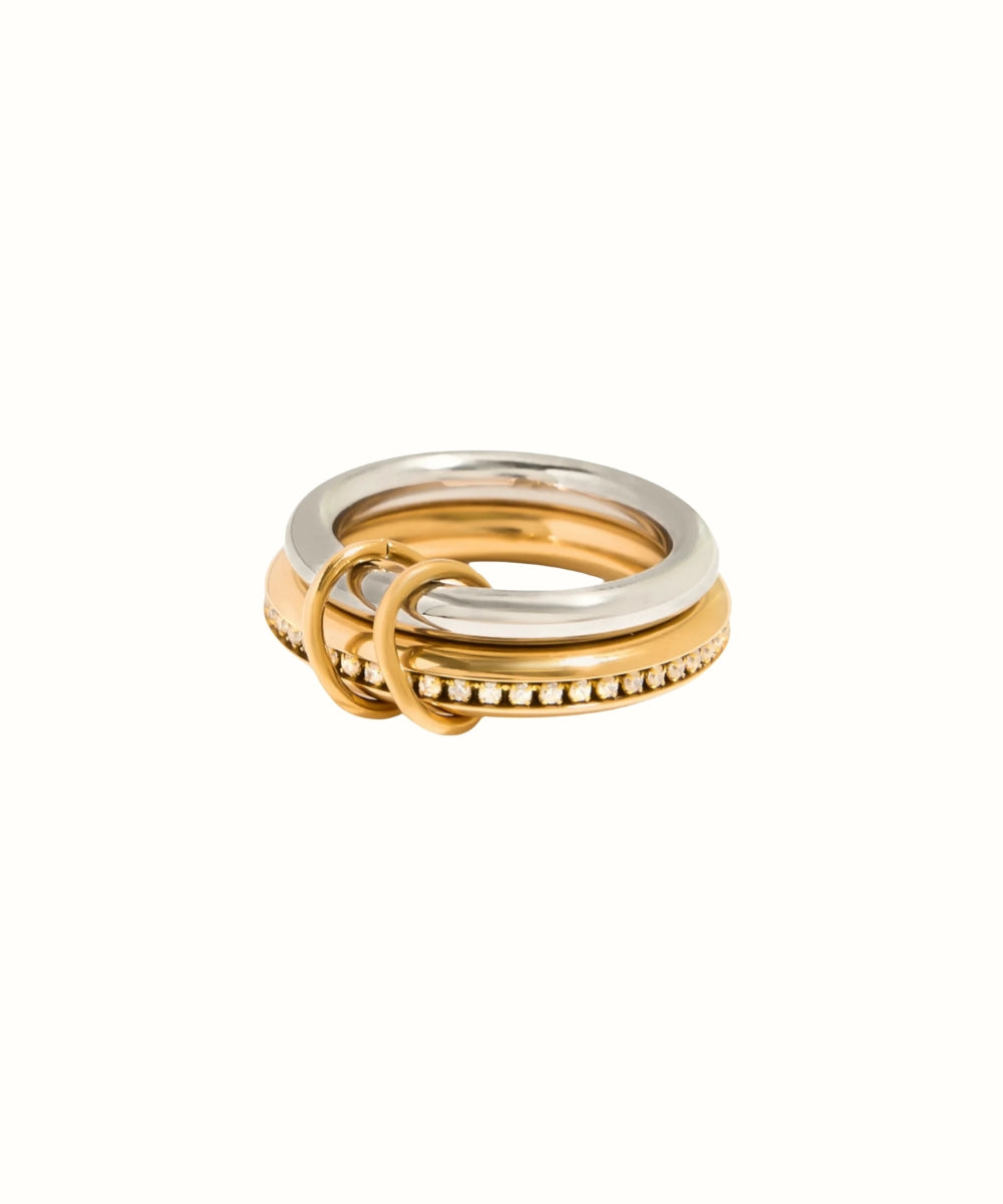 Anello Elegance Bicolor